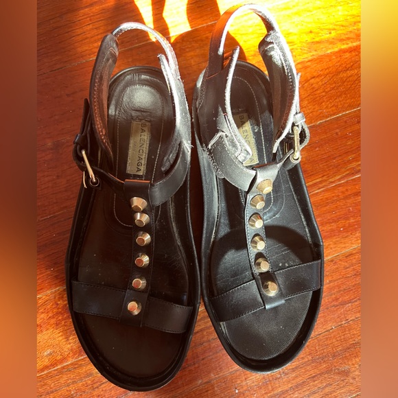 Balenciaga studded platform sandals size 36 - Picture 8 of 10